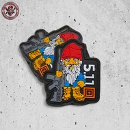 Rubber patch 511 Gnome | Patch Rubber tactical 5 1 1 Gnome