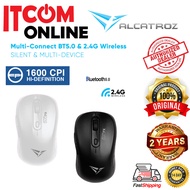 ALCATROZ DUAL MODE SILENT AIRMOUSE DUO 7X MOUSE (ALCATROZ-AIRMOUSEDUO-7X/BLK/ALCATROZ-AIRMOUSEDUO-7X