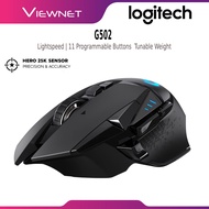 LOGITECH G502 LIGHTSPEED WIRELESS GAMING MOUSE HERO 25K SENSOR | 11 PROGRAMMABLE BUTTONS | TUNABLE W