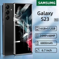 Samsumg Galaxy S23 Smartphone Cellphone  Original 6.7" HD Screen 16GB+512ROM 6800mA Android Phone 5G Wifi Bluetooth Mobile Phones  Smart Gaming  phone