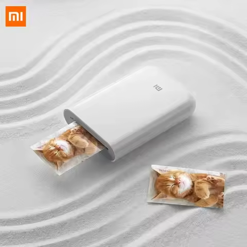 Xiaomi mijia AR Printer 300dpi Portable Photo Mini Pocket With DIY Share 500mAh picture printer pock