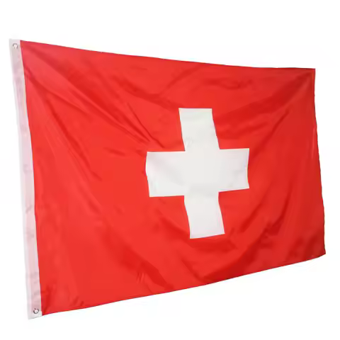 Switzerland Flag 90 x 60cm Holland Polyester Swiss Flag High Quality Banner