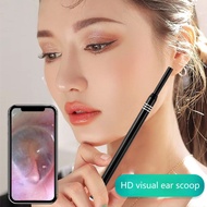 NE Ear Wax Remover Camera LED Endoscope Spoon Pick Cleaning-tool Otoscope Cleaner