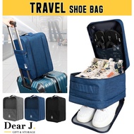 Travel Shoe Bag Organiser with Luggage Strap [Dear J]