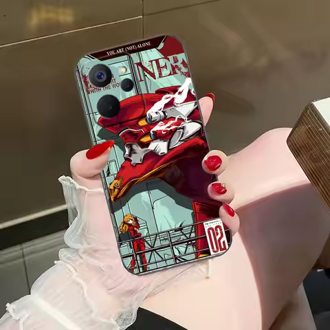 N-Neon G-Genesis E-Evangelion 01 02 Phone Case For OPPO Realme 5 15 15T 14 13 12 11 10 9 9I 8 8I 7 7
