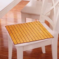 Office chair summer natural bamboo mat seat cushion dining chair cool bamboo chair mat for cooling car seat cushion pad