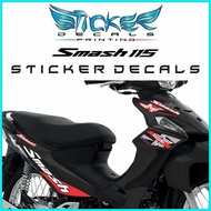 Suzuki Smash 115 Stock Decals