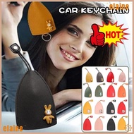 ELAINE 2PCS Pull Out Car Key  for Protecting Key Not Easy Slip  Design Yellow Color Large Capacity