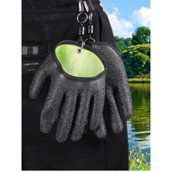 Outdoor fishing gloves non-slip catch fish road ya latex fishing gloves non-slip catch fish road ya 