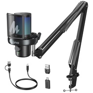 MAONO DM40 Wireless AI Gaming RGB Microphone High-Stability Bidirectional Transmission condenser mic