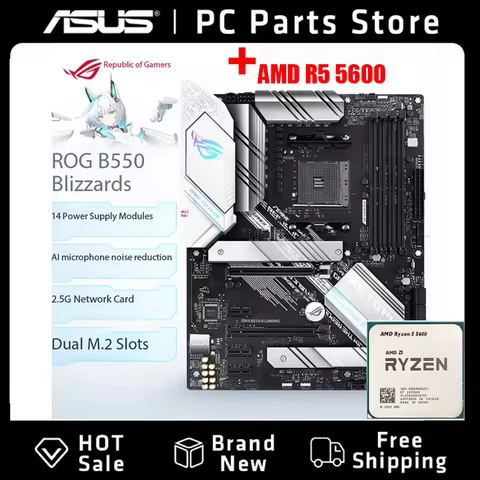 Asus with AMD Ryzen processor Asus STRIX B550-A GAMING motherboard can be paired with R7 5700X