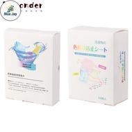 BJ 24/50Pcs Honeycomb Design Anti Dyed Cloth Laundry Grabber Cloth Laundry Cloth Color Absorption Sh