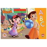 EF17 SERIES Chhota Bheem Abc Colouring Book 16 Pages B4 Size