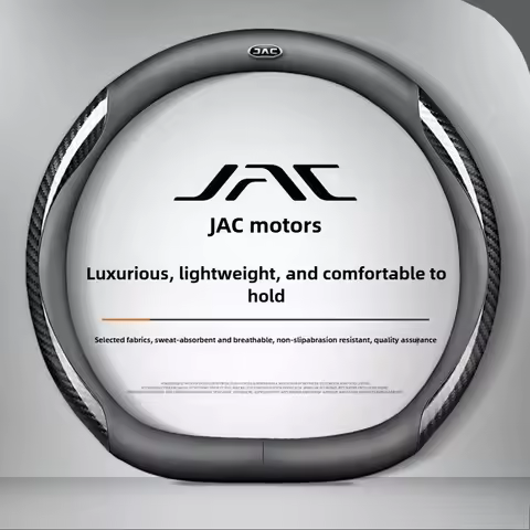 Car Steering Wheel Cover for JAC 2 4 8 J7 J8 JS2 JS8 JS4 JS6 T8 T9 Sunray 2024 2025 Accessories