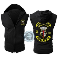 Jaket Rompi Vest Zipper Satu Darah Maluku