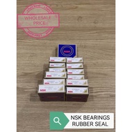 ️ NSK BEARINGS 6200/6201/6202/6203/6204/6205/6300/6301/6302/6303/6304/6305 RUBBER SEAL