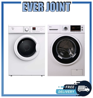 [Bulky] MIDEA MD710W TUMBLE DRYER (7KG) + MIDEA MF878W FRONT LOAD WASHER (8KG)