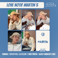 CORTIS PHOTOCARD - MARTIN LOVE NOTIFICATION