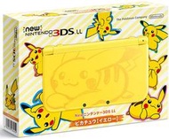 (日本代訂日規機)New 3DS LL 精靈寶可夢 太陽 月亮 皮卡丘 特仕限定主機 純日版