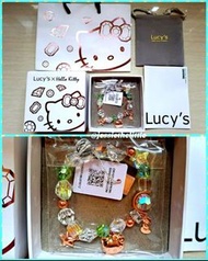 (清倉出讓) 台灣 Lucy's  x Sanrio Hello Kitty  獨家聯名 Crystal heaven 系列 Crystal Paradise Swarovski 施華洛世奇水晶手鍊 