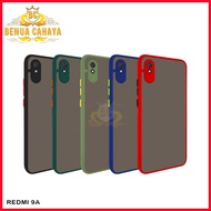 SOFTCASE  REDMI 9A CASE PRO CASE MATTE-BENUA CAHAYA