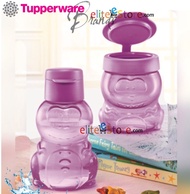 TUPPERWARE Kids Fun set Fliptop Bottle 350ml [PURPLE Dino]