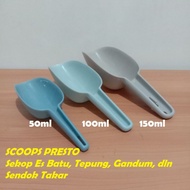 Scoops Presto 3 Pieces (150ml 100ml 50ml) Sendok Takar Tebal Impor China MR DIY