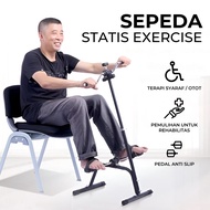 alat olahraga untuk di rumah alat gym rumahan Pedal Exerciser Sepeda Statis Terapi Untuk Kaki dan Ta