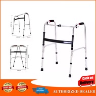 【COD】New Adult Elderly Walker Multi-functional Foldable Stainless Steel Bracket Walker Crutches Toilet Armrest with Chair
