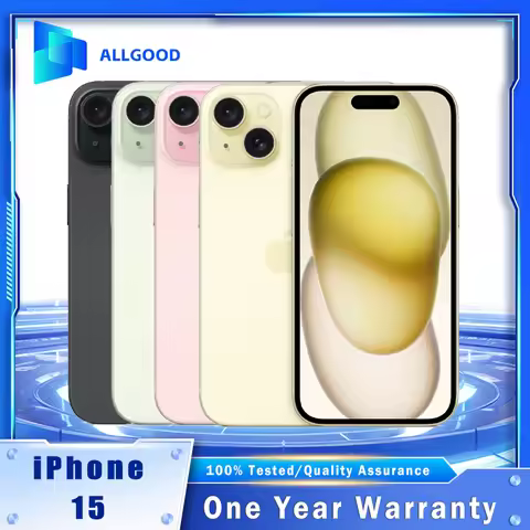 iPhone 15 Original Unlocked US Ver Dual eSIM 6.1" Super Retina XDR A16 Bionic 48MP Camera Dynamic Is