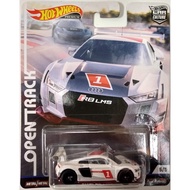 Hot Wheels Audi R8 LMS #5/5 Premium 2019 Real Riders Pop Culture Open Track Series 1:64 Scale Collec