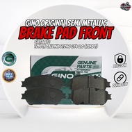 GINO BRAKE PAD FRONT & REAR FOR TOYOTA CALDINA ST246 GT4 2.0 (TURBO)