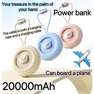 Pwer Bank Cartoon Round Comes With Dual 20000mAh Compact Portable Power Bank (Best-Selling)