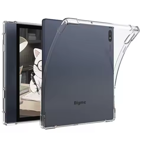 1x Clear TPU Cover For Bigme B7 Pro B7Pro 7.0'' 2025 Soft Shockproof Protective Case EReader Shell S