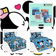 TOTO Bed Sheet 3.5 5 6 Feet Quilt Not Included Cutie Pattern CUTIES Mickey CU164 CUM165 CUM166 CUM16