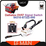 LORRY DAIHATSU DELTA DV57 SIGNAL WIPER SWITCH 18 PIN TURN SIGNAL LORI SPARE PARTS 84310-87322-000 TR