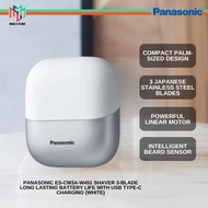 Panasonic ES-CM3A-W451 Shaver 3-Blade Long Lasting Battery Life With USB Type C Charging ESCM3A Penc