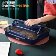自動帶學生餐盤注水的不鏽鋼飯免便當盒保溫便當盒可插電加熱上班族