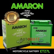 ♞,♘,♙Amaron Pro Rider ETZ7L (YTX7L) Maintenance-Free Motorcycle Battery