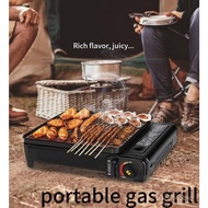 NEW Factory Direct Outdoor Camping Portable Portable Gas Stove Gas Smoke-Free Korean Barbecue Oven Car Mini Gas Stove