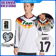 2026-27 Long Sleeve Jersey Germany Home Jersey Football Shirt Customization Name Number