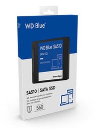 WD/西部數據 西數 藍盤 SA510 1TB SATA3筆記本臺式機SSD固態硬盤