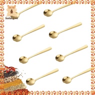 [luxiang.vn] 8 PCS Mini Spoons,2.9" Tiny Stainless Steel Spoons for Spices Jars, Small Condiment Spo