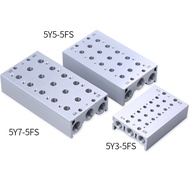 VINCE-Sy3120 Sy5120 Sy7120 Solenoid Valves Air Exhaust Manifold Ss5y5- 2f/3f/4f/5f/6f/7f Pneumatic B