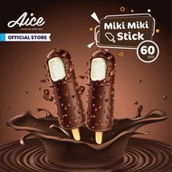Aice Miki Miki Stick Ice Cream Eskrim 1 karton = isi 60 Pcs Es krim