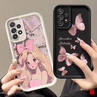 Case For SAMSUNG A23 A32 High protection cartoon soft silicone phone case LS