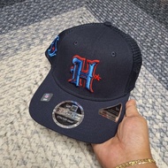 HOUSTON TEXANS ALTERNATE LOGO WITH SIDE PATCH 9SEVENTY TRUCKER SNAPBACK CAP/HAT BY NEW ERA