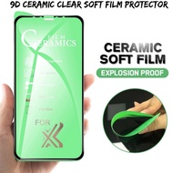 9D Ceramic Soft Film Protector Oppo Reno 2F A3s A12e A5s A12 A31 A52 A72 A92 A5 A9 2020 F5 F7 F9 F11
