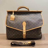 LV老花狩獵3代旅行袋 48*40*22 97新配件塵袋