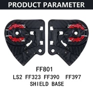 Helmet For LS2 FF801 FF323 FF390 FF397 Helmet Lens Base Accessories Exterior Protective Tool Visor S